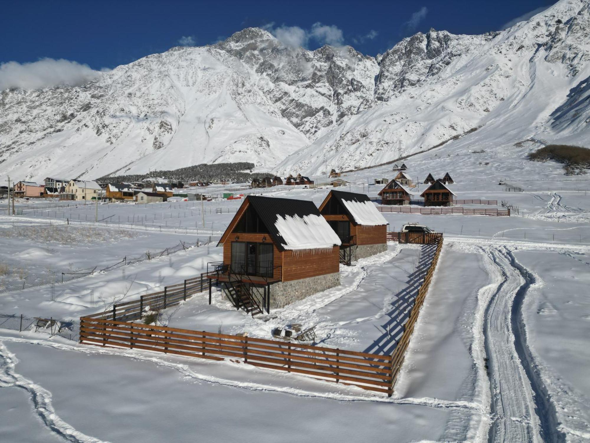 Traveler'S Cottages In Kazbegi 外观 照片